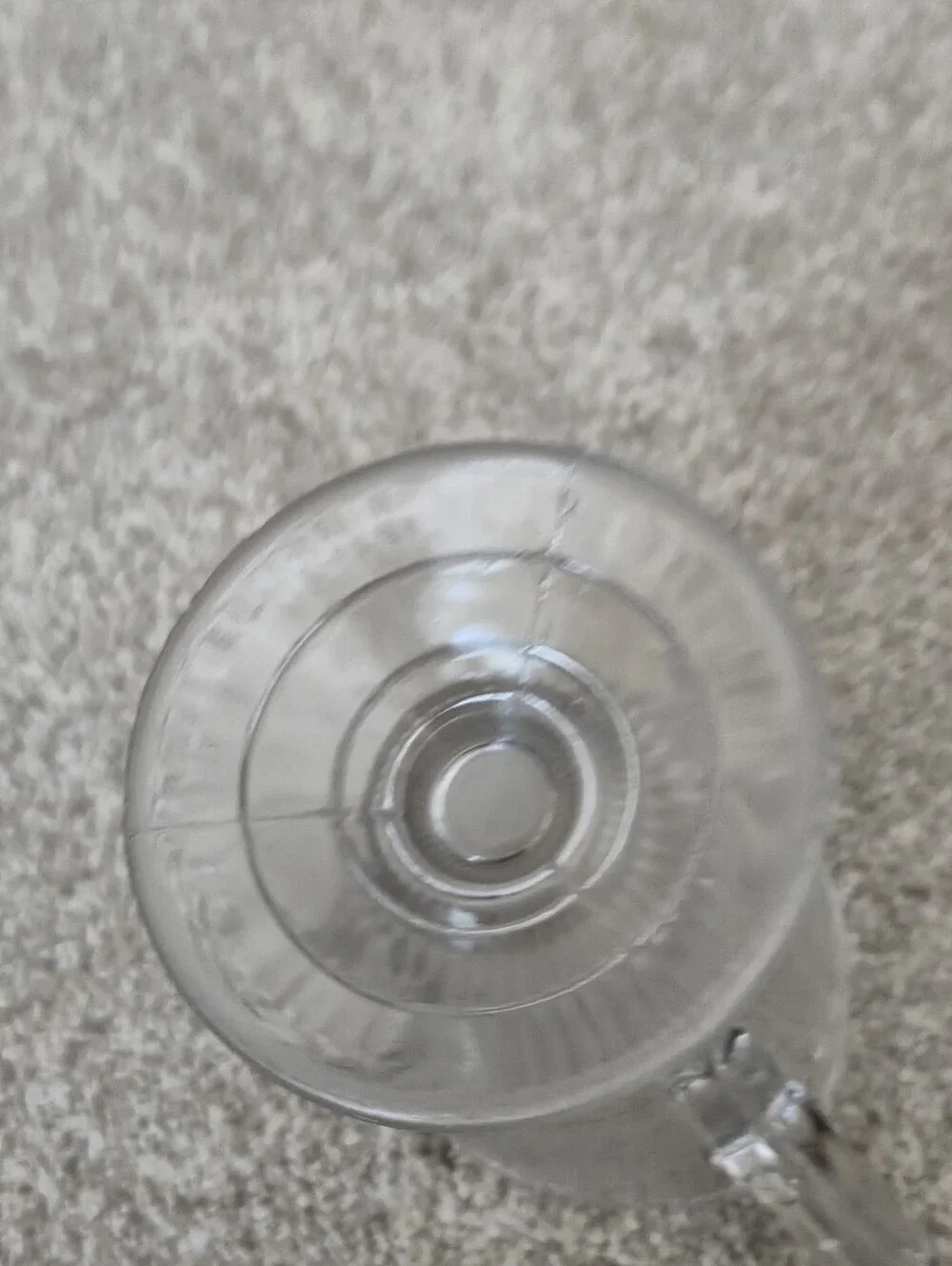 Antique Pressed Glass Pedestal Pitcher - Bryce Brothers Willow Oak